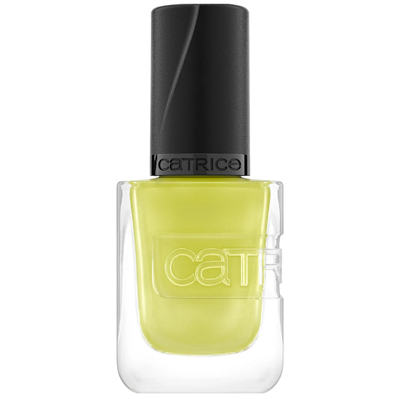 Catrice Gel Affair lak na nehty 033 You're The Lime To My Tequila, 10,5 ml. Gelový lak ve svěžím limetkovém odstínu, který zajišťuje intenzivní barvu, lesk a dlouhotrvající efekt.