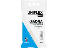 Uniflex Gips grau, Baustoff, 3 kg