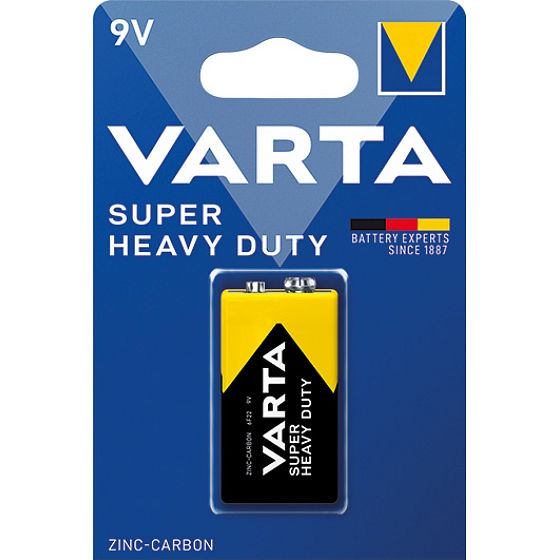 Varta Superlife, Batterie 9 V, 1 Stk