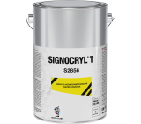 SIGNOCRYL T Farbe für horizontale Verkehrsbeschilderung von Fahrbahnen S2856, 0620 Gelb, 18 l