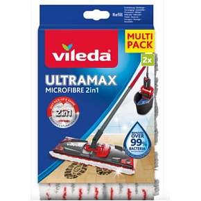 Vileda Ultramax Microfibre 2in1 Ersatzbezüge 2 Stück