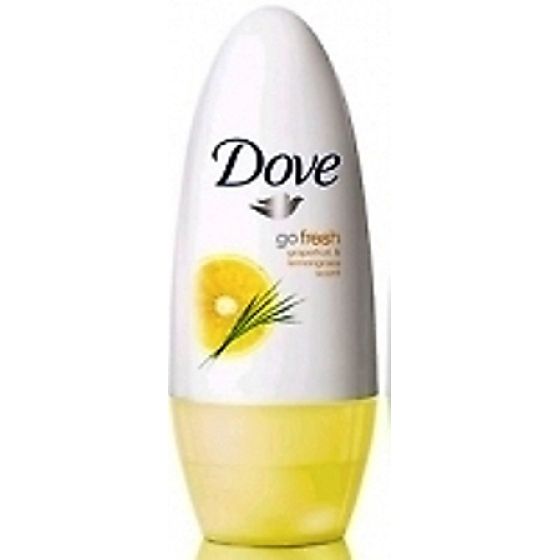 Dove Go Fresh Energize Grapefruit & Zitronengras Roll-On Deodorant Roll für Frauen 50 ml