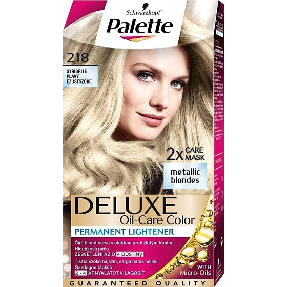 Schwarzkopf Palette Deluxe Haarfarbe 218 Silberkitz 115 ml