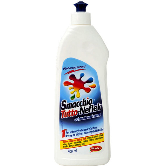 Madel Neflek Smacchio Tutto Fleckenentferner vor dem Waschen 500 ml