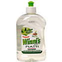Winnis Eko Piatti Aloe Vera konzentriertes hypoallergenes Geschirrspülmittel 500 ml