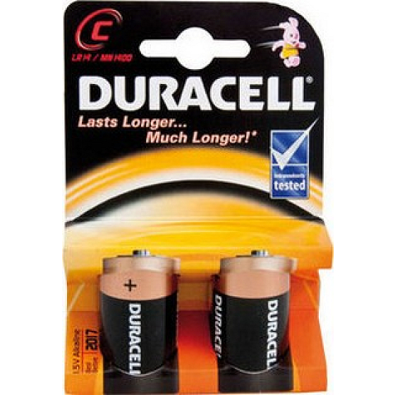 Duracell C Akku LR14 / MN1400 2 Stück
