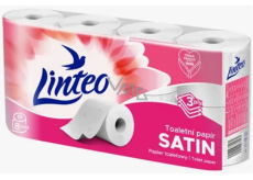 Linteo Care & Comfort Toilettenpapier 130 Stück 3lagig 15 m 8 Stück