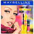 Maybelline Colossal Go Extreme! Volum Very Mascara Schwarz 9,5 ml + Colorama Nagellack 006 7 ml, Kosmetikset