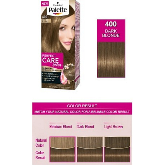 Schwarzkopf Palette Perfect Color Care Haarfarbe 400 Dark Fawn