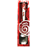 Nekupto Twister Löffel namens Iveta rot 16 cm