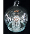 Glaskugel mit Engel LED 6 cm
