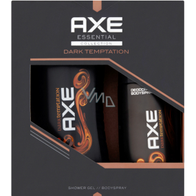 Axe Essential Collection Dark Temptation Duschgel 250 ml + Deospray 150 ml, Kosmetikset