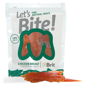 Brit Lets Bite Hähnchenfilets Ergänzungsfutter für Hunde 275 g