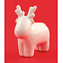 Rentier Keramik Figur 7 cm