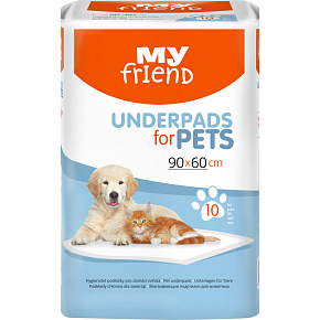 Bella My Friend saugfähige Unterlagen für Tiere, 90 x 60 cm, 10 Stück Bella My Friend saugfähige Unterlagen für Tiere, 90 x 60 cm, 10 Stück