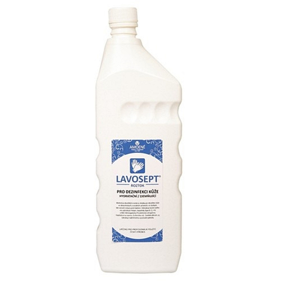 Lavosept Lemon Skin Desinfektionslösung Für den professionellen Gebrauch Über 75% Alkohol 1L Nachfüllung