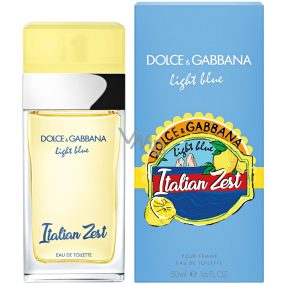 Dolce & Gabbana Hellblau Italian Zest EdT 50 ml Eau de Toilette Ladies
