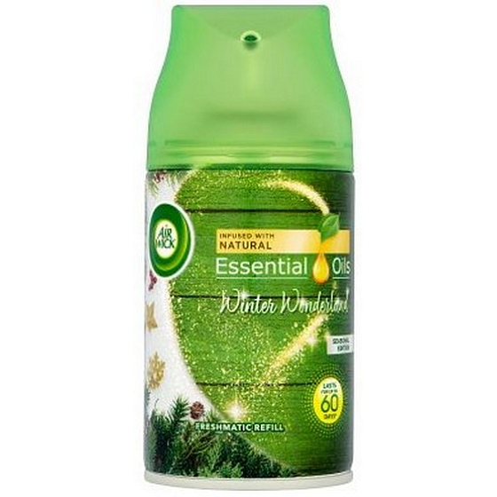 Air Wick Freshmatic Essential Oils Winter Wonderland - automatische wundersame Landschaft automatischer Lufterfrischer Nachfüllung 250 ml