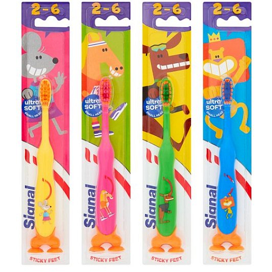 Signal Kids weiche Zahnbürste für Kinder 1 Stück