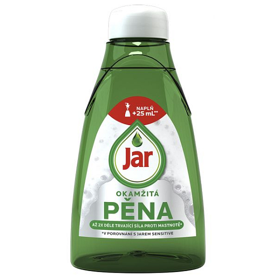 Jar Active Foam Instant-Schaumwaschmittel zum Händewaschen von Geschirr füllen 375 ml nach