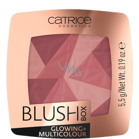 Catrice Blush Box Glowing + Multicolour Blush 020 Seine Weinuhr 5,5 g