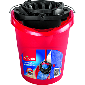 Vileda SuperMocio Eimer mit Schleuderkorb