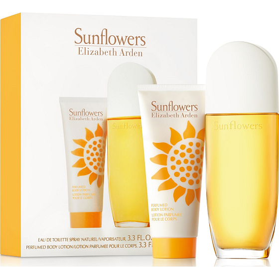 Elizabeth Arden Sunflowers Eau de Toilette für Frauen 100 ml + Körperlotion 100 ml, Geschenkset