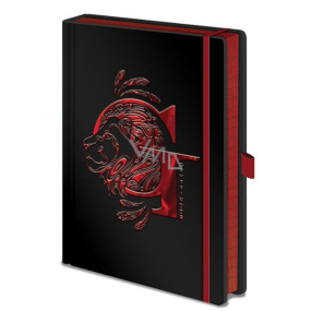 Degen Merch Harry Potter - Gryffindor Block A5 21 x 14,8 cm Premium gefüttert