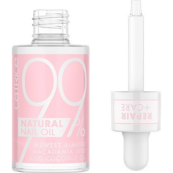 Catrice 99% natürliches Nagelöl Nagelöl für trockene und beschädigte Nägel und Nagelhaut 8 ml