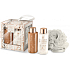 Grace Cole Retreat Duschgel 100 ml + Körperlotion 100 ml + Körperschwamm, Kosmetikset