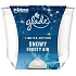 Glade Maxi Snowy Frosty Air mit dem Duft von Eukalyptus und Zedernholz duftende große Kerze im Glas, Brenndauer bis zu 52 Stunden 224 g