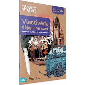 Albi Magic Reading Interaktives Buch Vlastivěda - Teil Geschichte, ab 8 Jahren