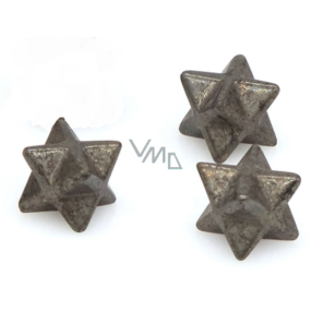 Pyrit Eisen merkaba hmatka aus Naturstein 13 mm