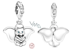 Charm Sterlingsilber 925 Disney Elefant Dumbo, Anhänger für Märchenarmband