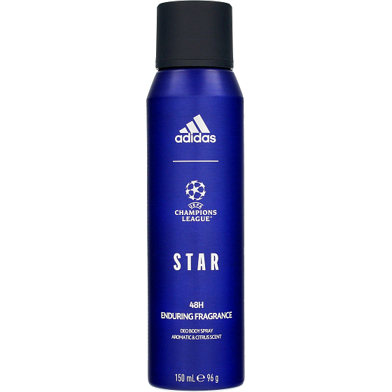 Adidas UEFA Champions League Star Deodorant Spray für Männer 150 ml