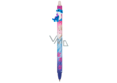 Colorino Gummierter Stift Frozen Fire Spirit Bruni, blaue Mine 0,5 mm