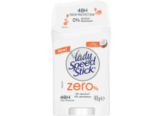 Lady Speed Stick Zero Fresh Coconut Deo-Stick, 40 g