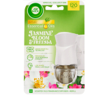 Air Wick Essential Oils Jasminblüten und Freesie, elektrischer Lufterfrischer Gerät und Nachfüllung 19 ml