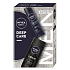 Nivea Men Deep Care Clean Duschgel 250 ml + Nivea Men Deep Darkwood Antitranspirant Spray 150 ml, Kosmetikset für Männer