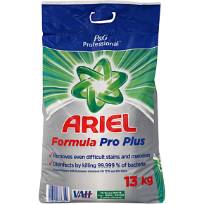Ariel Formel Pro Plus Waschpulver für den professionellen Einsatz 130 Waschladungen 13 kg