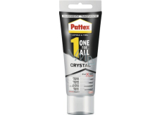 Pattex One For All Crystal univerzální montážní lepidlo transparentní, tuba 80 g