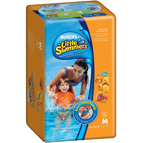 Huggies Little Swimmers 5-6 Einwegschwimmwindeln 12-18 kg 11 Stück