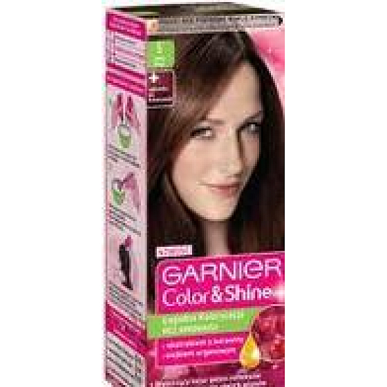 Garnier Color & Shine Haarfarbe 5.0 hellkastanienbraun