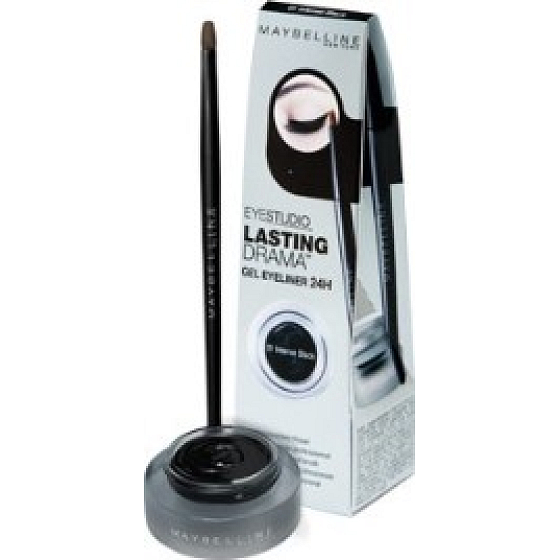 Maybelline Eye Studio Drama Gel Eyeliner 3 g + Pinsel 1 Stück
