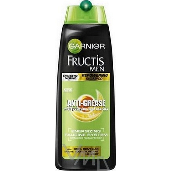 Garnier Fructis Men Anti-Fett stärkendes Shampoo gegen fettiges Haar 250 ml