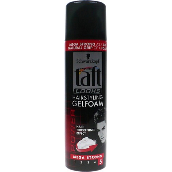 Taft Looks Hairstyling Gel Schaum megastarkes Fixiergel Haarschaum 150 ml