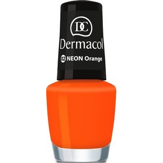 Dermacol Neon Polish Neon Nagellack 02 Neon Orange 5 ml