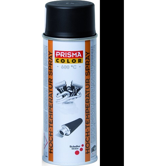 Schuller Eh klar Prisma Color Hochtemperatur-beständiges Spray 91073 Schwarz 400 ml