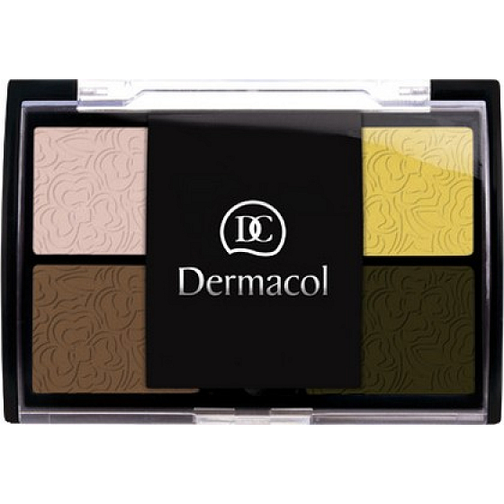 Dermacol Quattro Lidschatten Lidschatten 03 Braune Augen 5 g