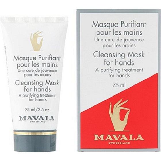 Mavala Cleansing Mask for Hands Reinigungsmaske für Hände 75 ml + Handschuhe 10 Paar
